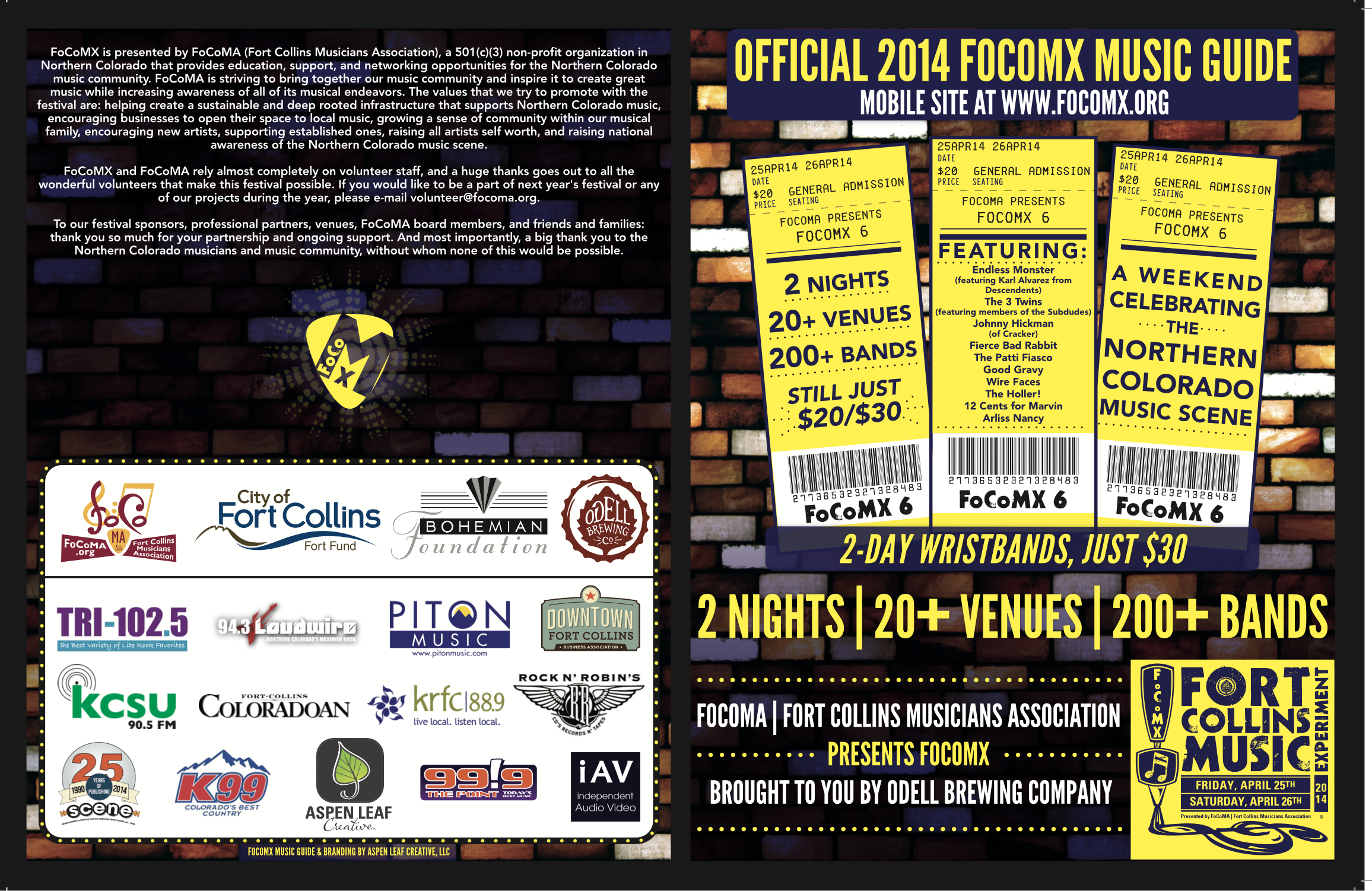 FoCoMX 2014 Cover