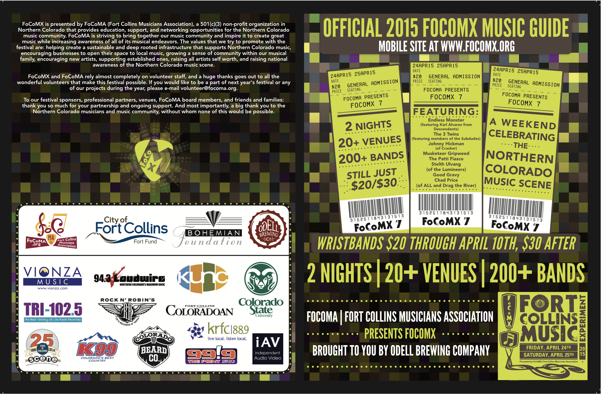 FoCoMX 2015 Cover