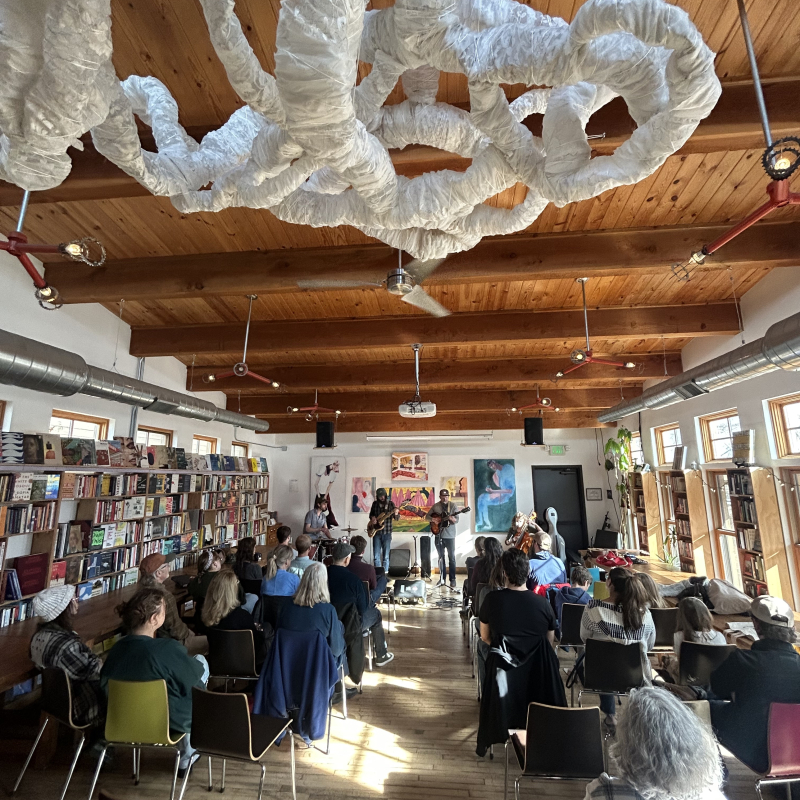 concert in upstairs event hall