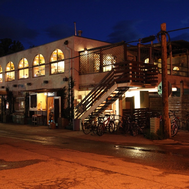 The Atrium at the Alley Cat Exterior Photo by Alley Cat