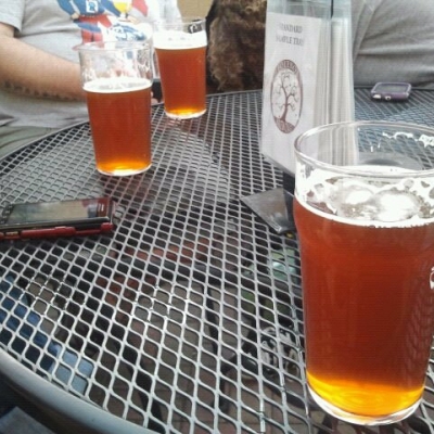 First tastes of Soundwave FoCoMX Pale Ale at Equinox...! Delicious, hoppy, smooth finish! Better get some before it's gone!