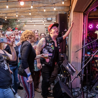 Fans at FoCoMX shot by Backstage Flash at Equinox
