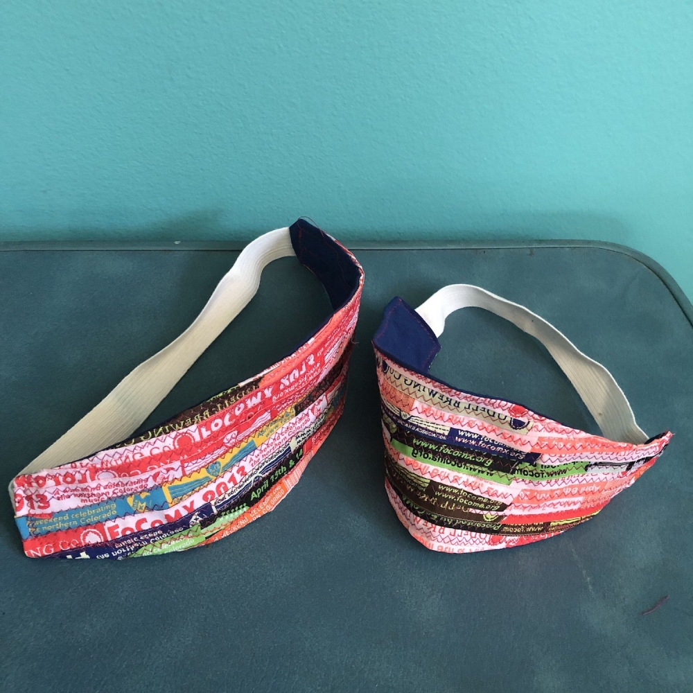 Recycled Wristband Headband