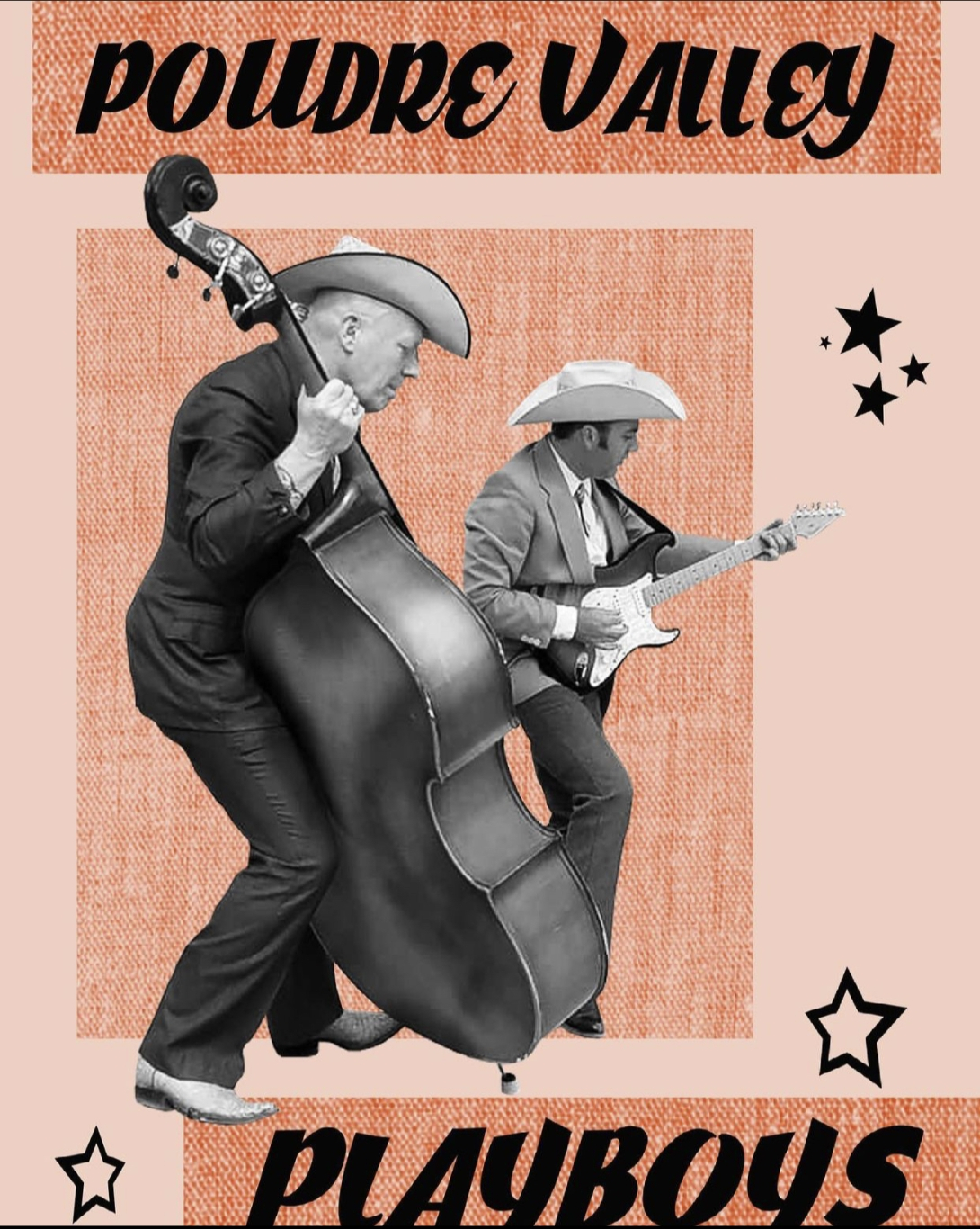 organge poster with instruments