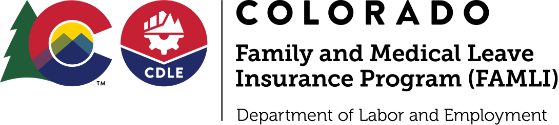 FAMLI l- Family and Medical Leave Insurance logo Colorado