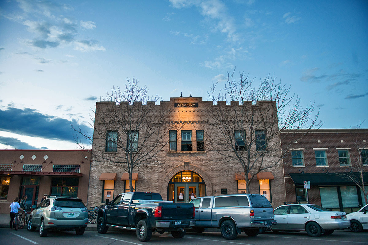 Exterior of Fort Collins Armory Photo by Bohemian Nights 